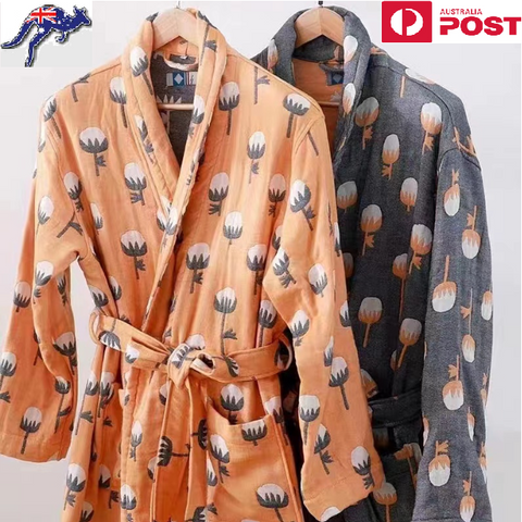 Luxury Bathrobe - Cotton Print Range